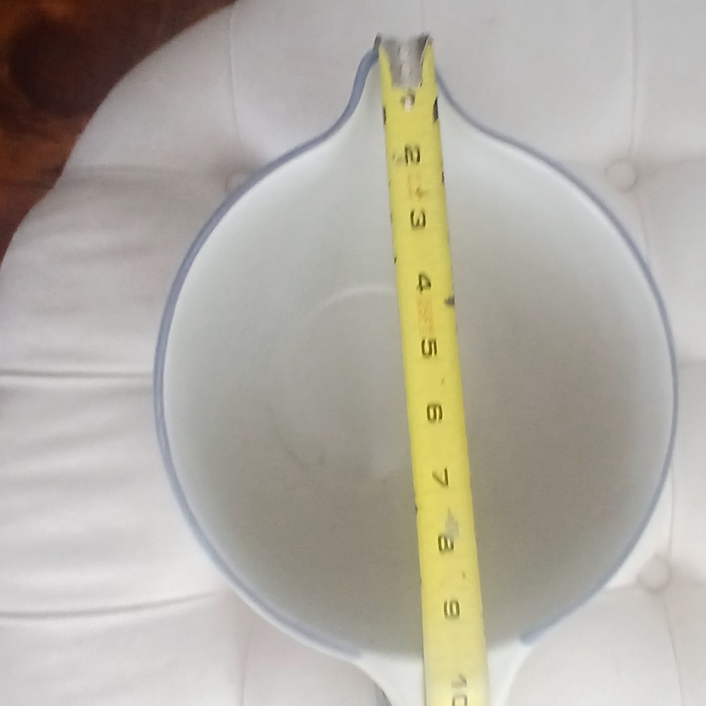 Pfaltzgraff Yorktowne Farmhouse Mixing Bowl with Blue Floral Design - Picture 6 of 7